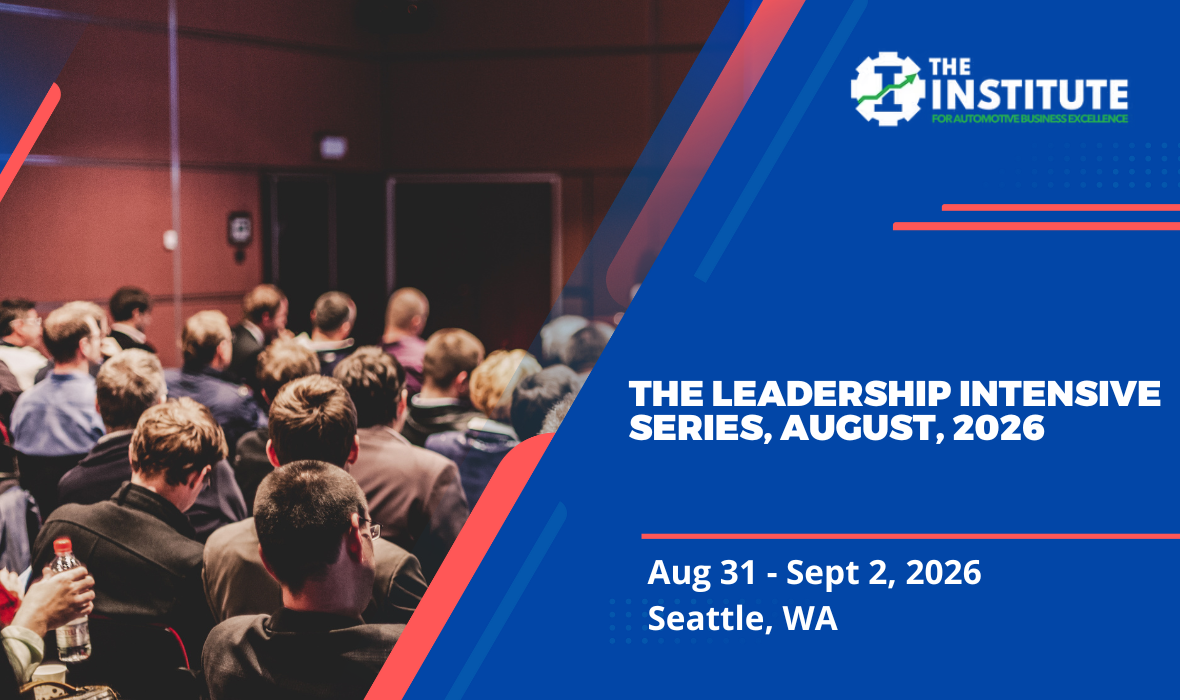 THE LEADERSHIP INTENSIVE SERIES, AUG 31 - SEPT 2, 2026